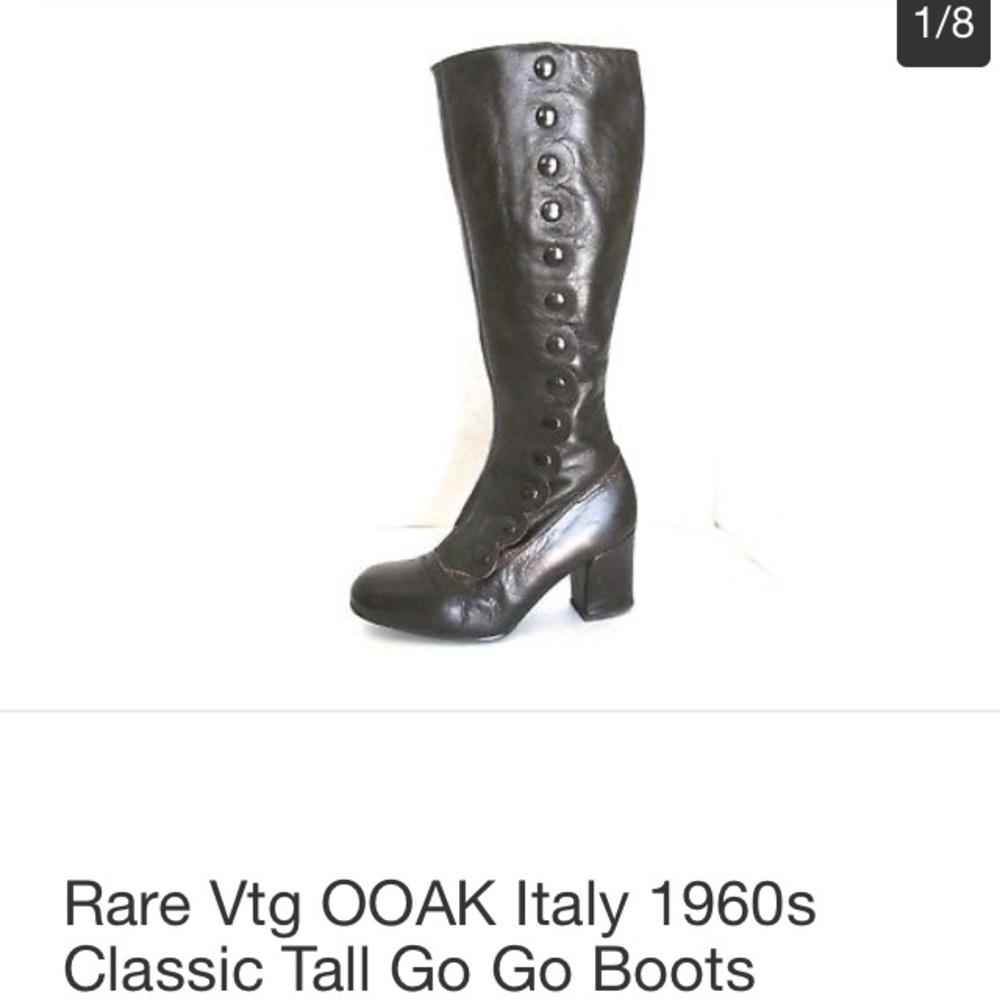 Vintage GoGo boots staring out from the 1960’s.